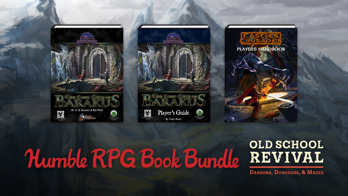 Humble Books Bundle: Old School Revival Dragons, Dungeons, & Mazes
