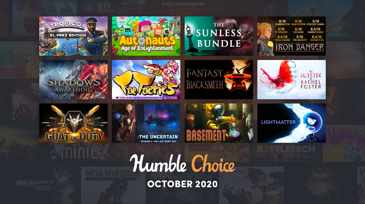 Humble Choice October 2020
