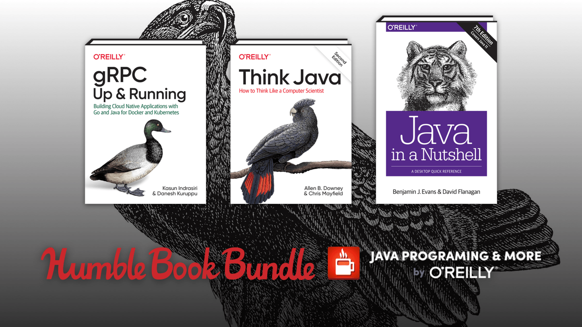 Humble Books Bundle: Java Programming & More by O’Reilly 2020