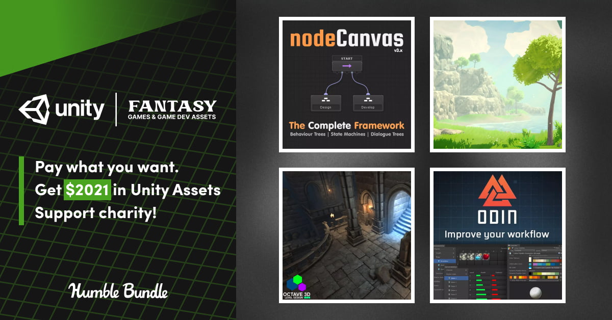 Humble Software Bundle: Unity Fantasy Games and Game Dev Assets Bundle