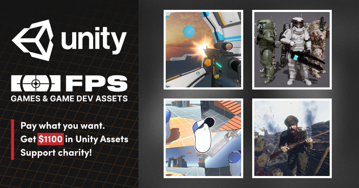 Humble Software Bundle: Unity FPS Games and Game Dev Assets Bundle