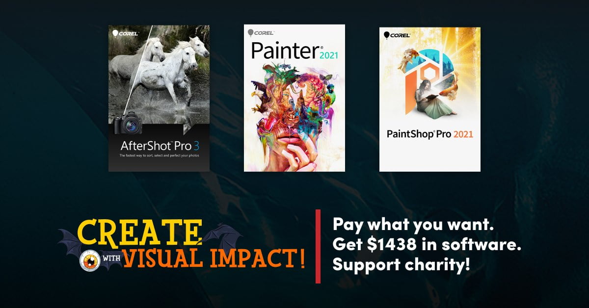 Humble Software Bundle: Create with Visual Impact Bundle