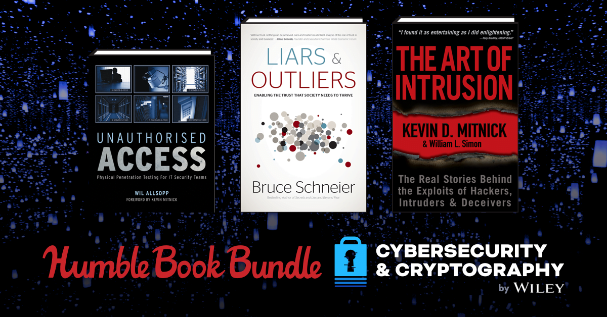 Humble Book Bundle: Cybersecurity & Cryptography by Wiley