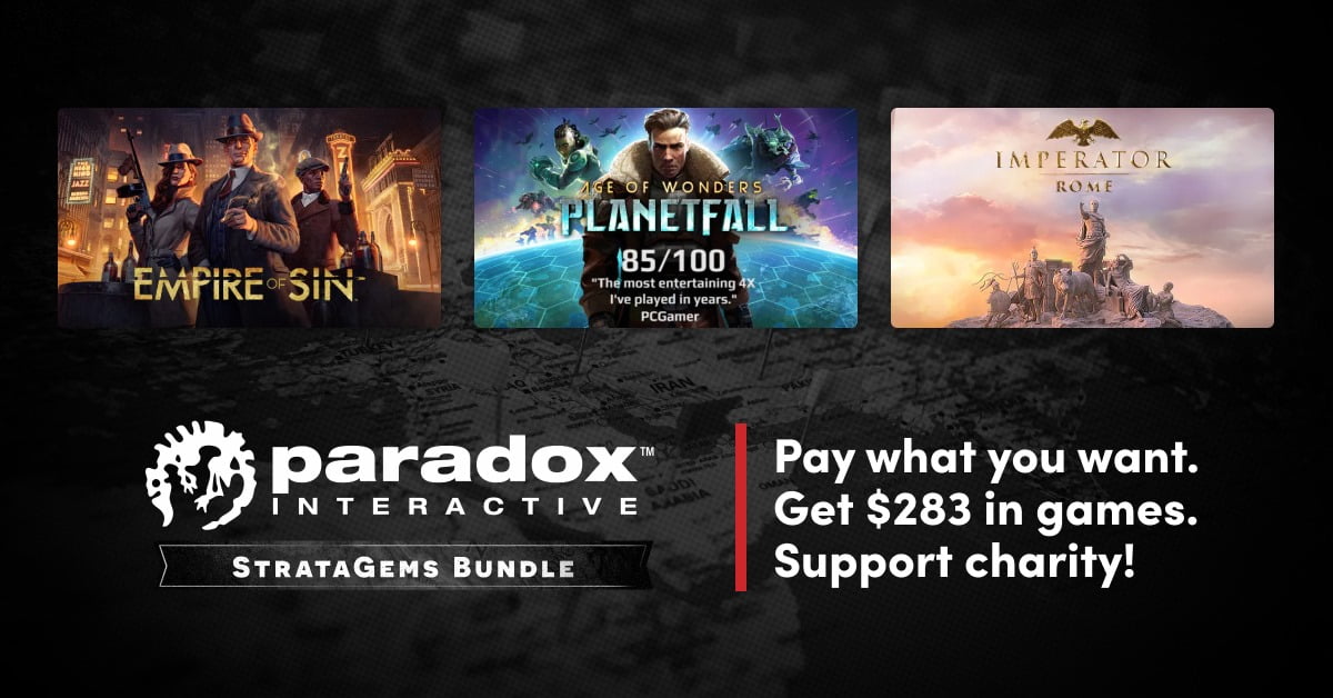 Humble Game Bundle: Paradox StrataGems Bundle