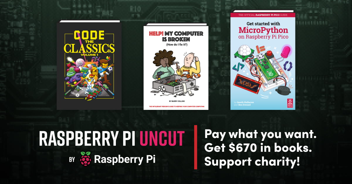Humble Book Bundle: Raspberry Pi Uncut Bundle
