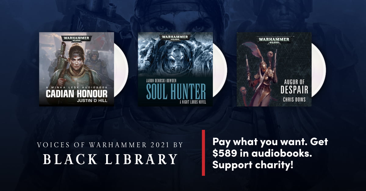 Humble Audiobook Bundle: Voices of Warhammer 2021 by Black Library