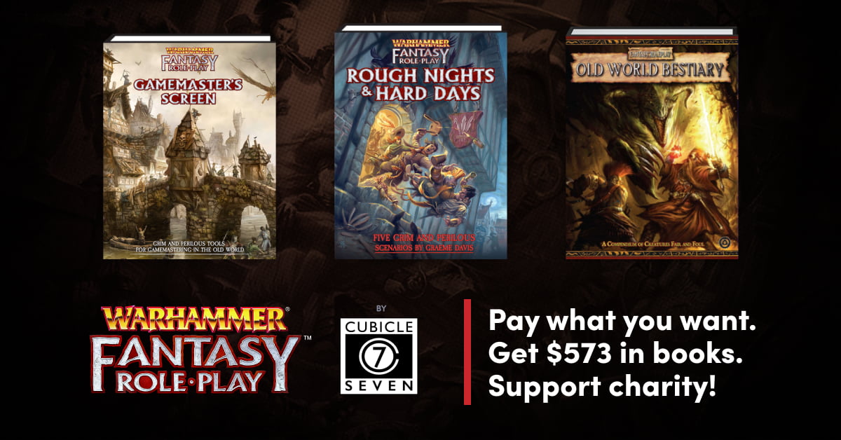 Humble RPG Book Bundle: Warhammer Fantasy RPG by Cubicle 7