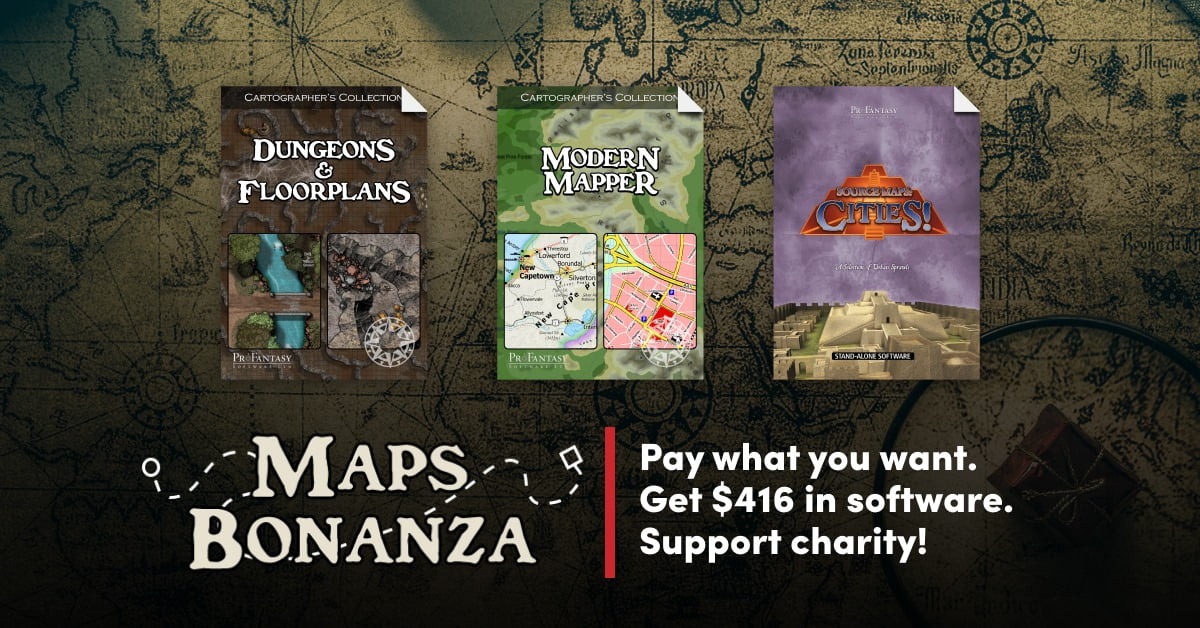 Humble Software Bundle: The Maps Bonanza: Map Making and World Generation Bundle