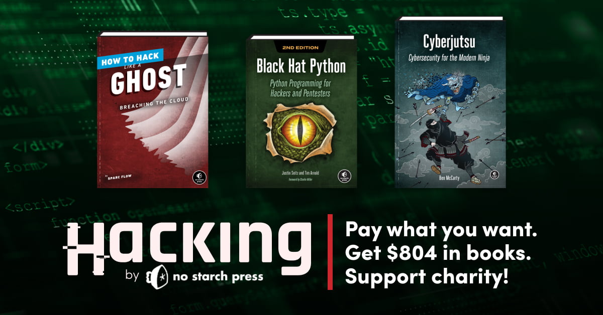 Humble Book Bundle: Hacking by No Starch Press Bundle