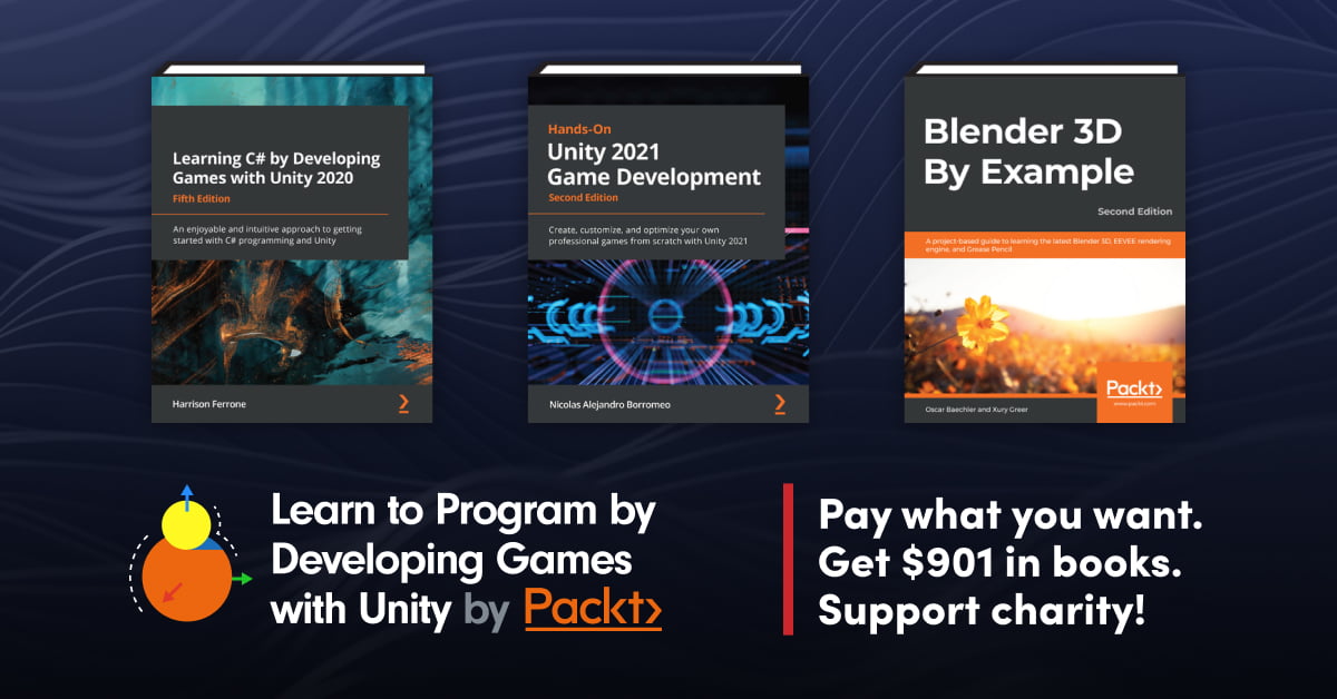 Humble Book Bundle: Learn to Program by Developing Games with Unity by Packt Bundle