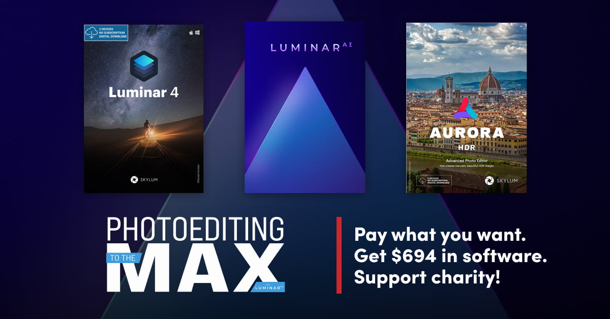 Humble Software Bundle: Photo Editing to the Max with Luminar AI Bundle