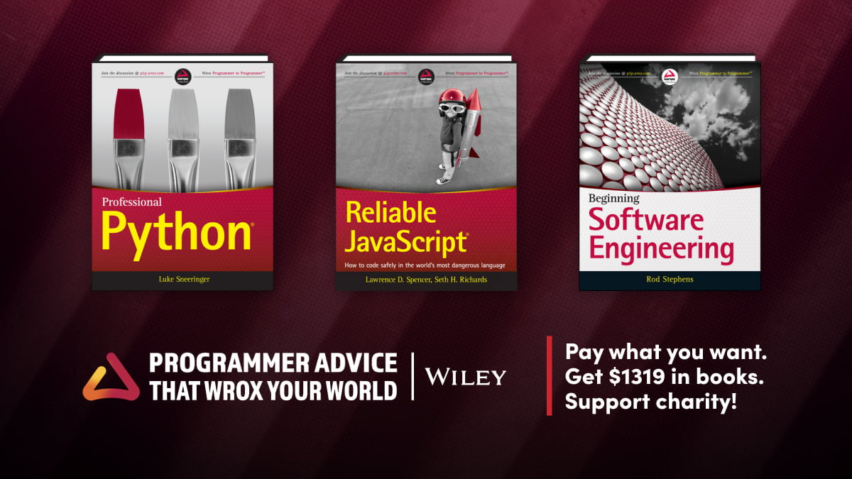 Humble Book Bundle: Programmer Advice That Wrox Your World by Wiley Bundle
