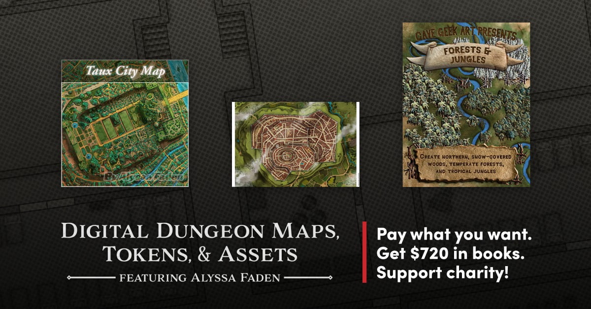 Humble Book Bundle: Virtual Tabletop Maps 2: Lost Lands & More Bundle