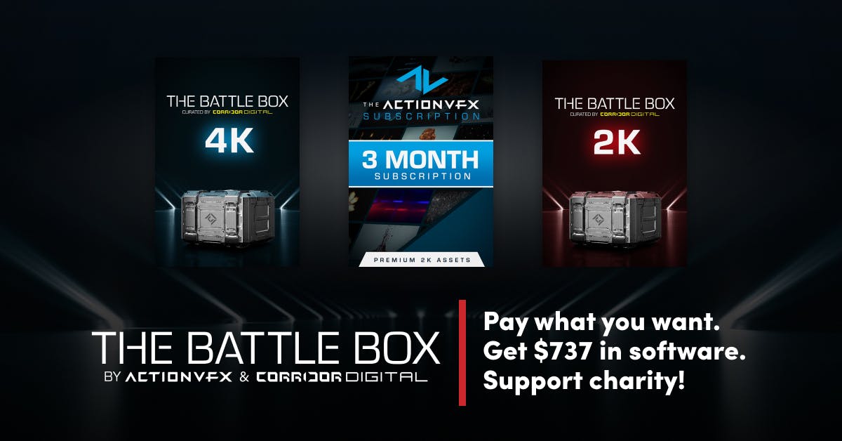 Humble Software Bundle: The Battle Box by ActionVFX and Corridor Digital Bundle