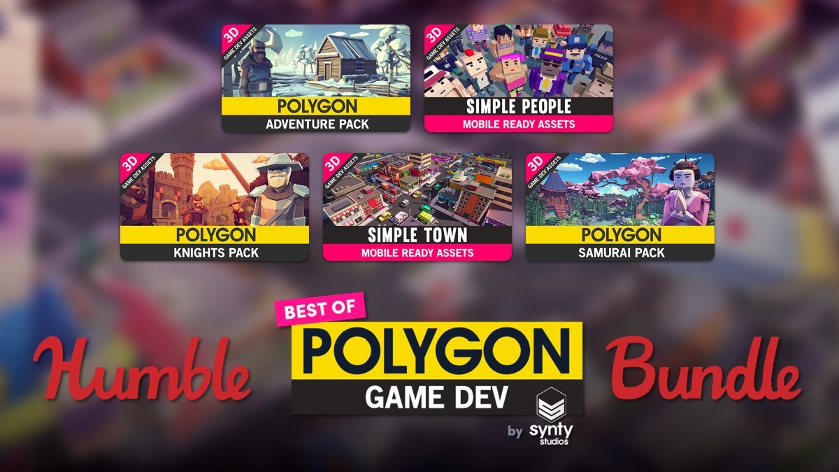 Humble Software Bundle: Best of Polygon Game Dev Assets Bundle
