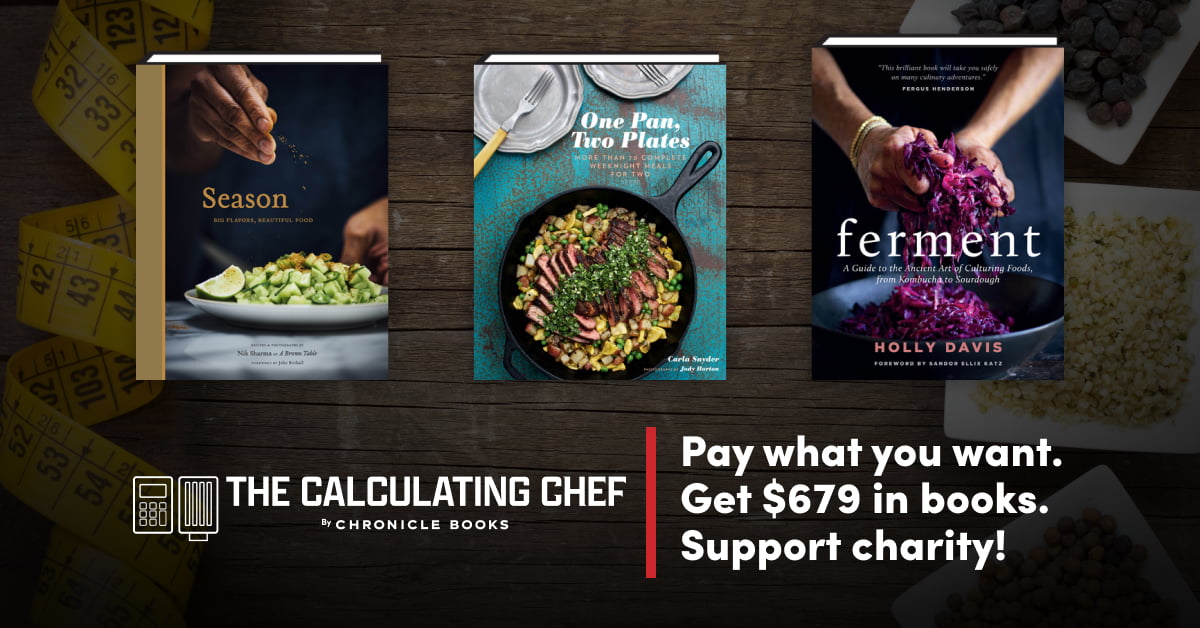 Humble Book Bundle: The Calculating Chef by Chronicle Books Bundle