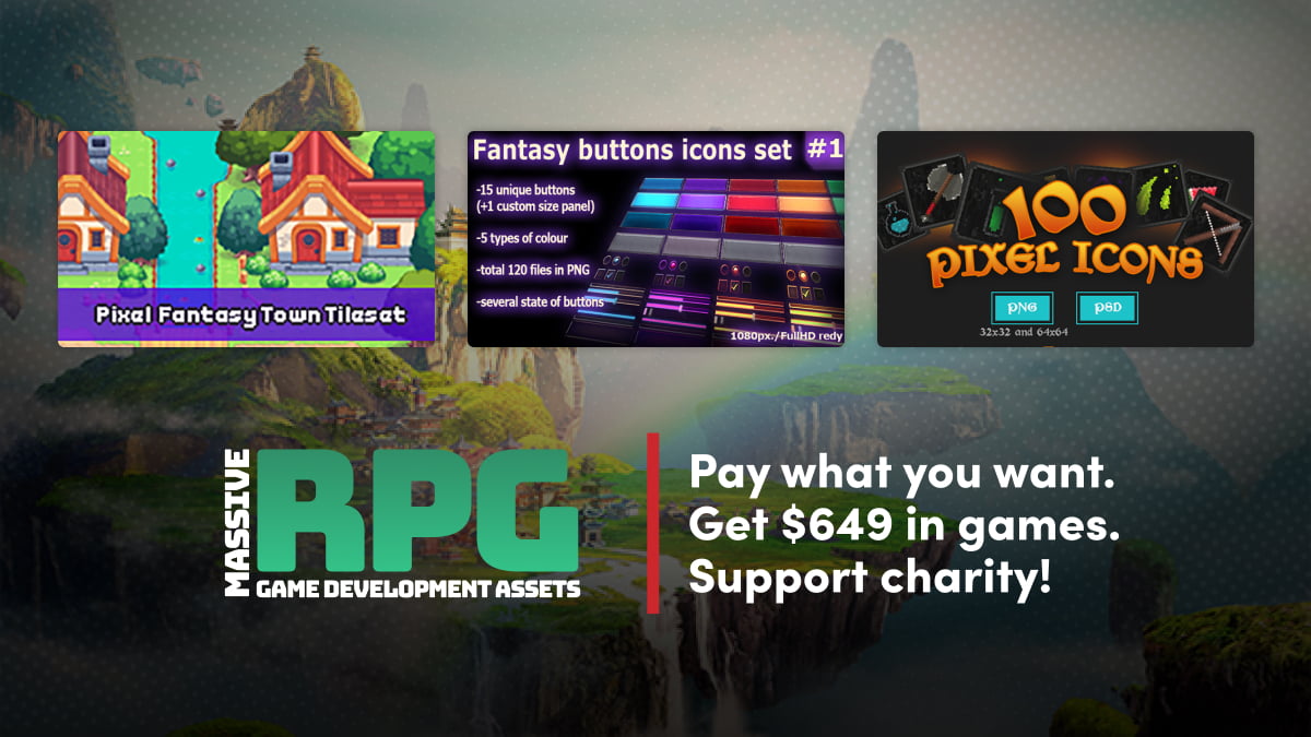 Humble Software Bundle: Massive RPG Game Development Assets Bundle