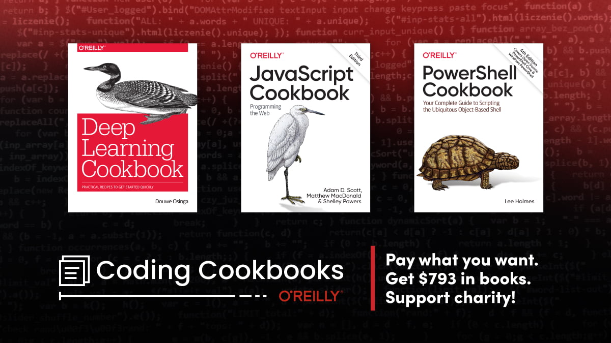 Humble Book Bundle: Coding Cookbooks by O’Reilly Bundle