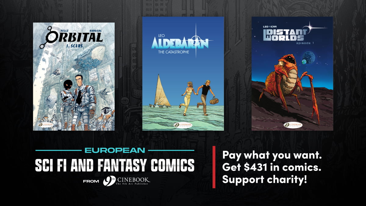Humble Book Bundle: European Sci Fi and Fantasy Comics from Cinebook Bundle