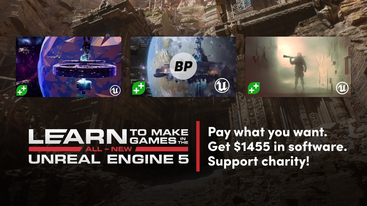 Humble Software Bundle: Learn To Create Games In The All-New Unreal Engine 5