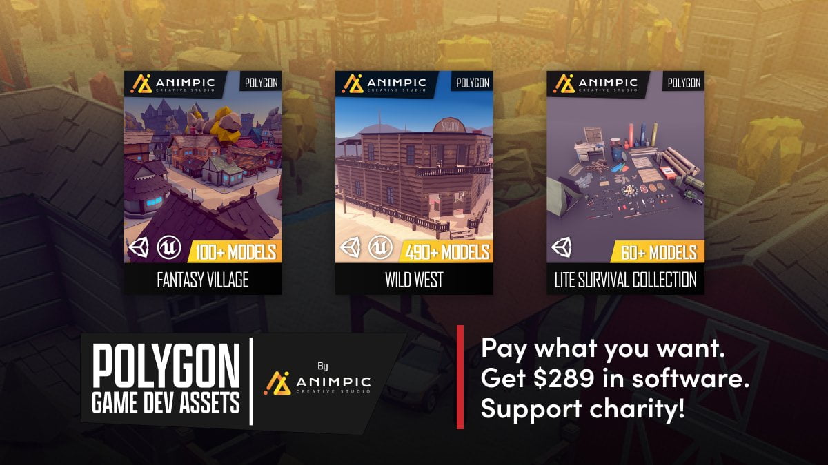 Humble Software Bundle: Polygon Game Dev Assets by Animpic