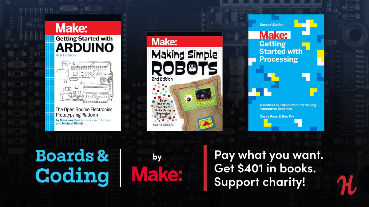 Humble Tech Book Bundle: Boards & Coding by Make Co.