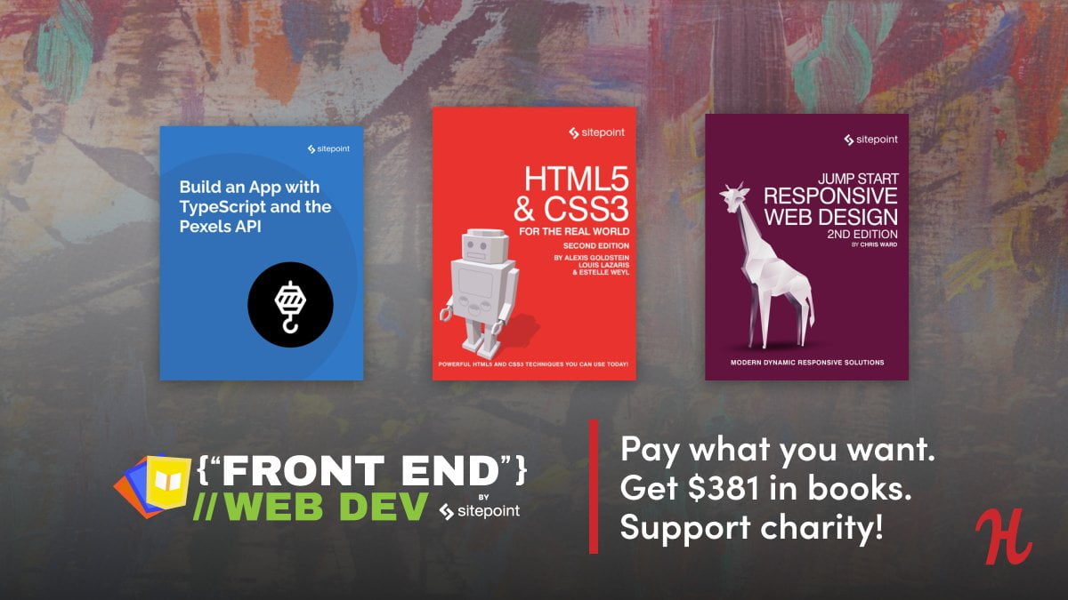 Humble Tech Book Bundle: Front End Web Dev by SitePoint