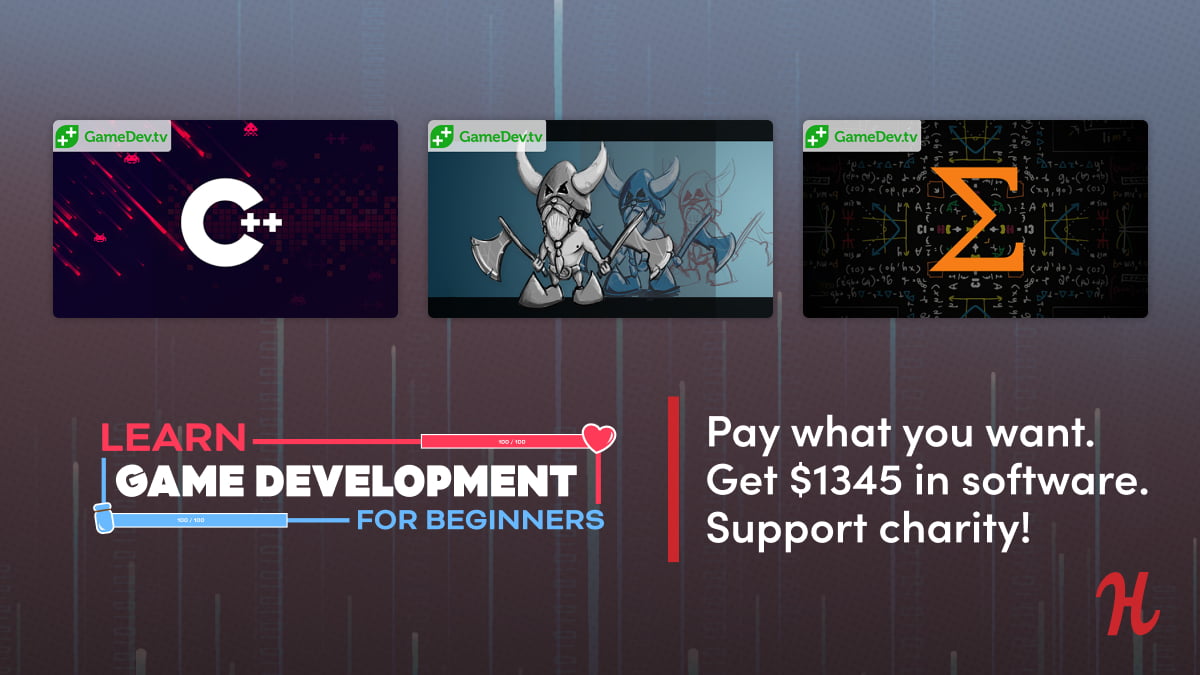 Humble Software Bundle: Learn Game Development for Beginners 2022