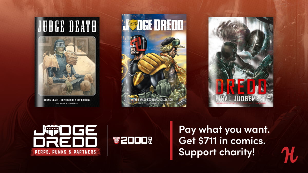 Humble Comics Bundle: Judge Dredd – Perps, Punks & Partners by 2000 AD