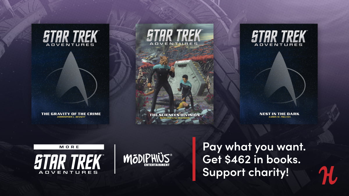 Humble RPG Book Bundle: MORE Star Trek Adventures RPG by Modiphius