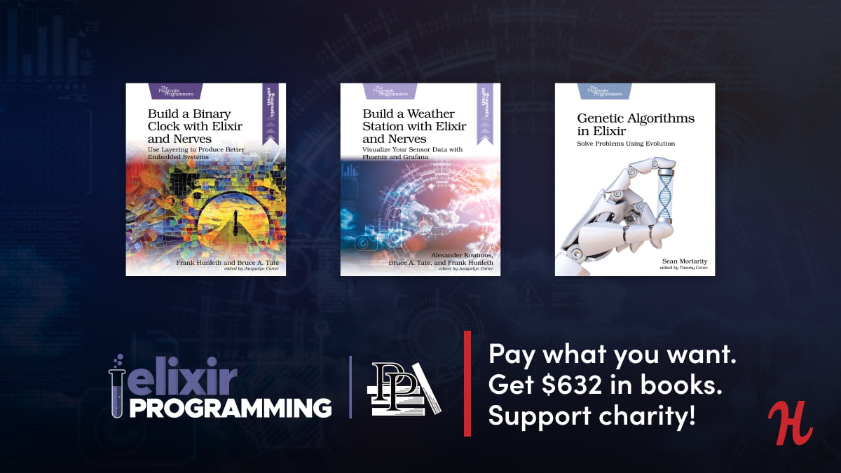 Humble Tech Book Bundle: Elixir Programming by Pragmatic Programmers