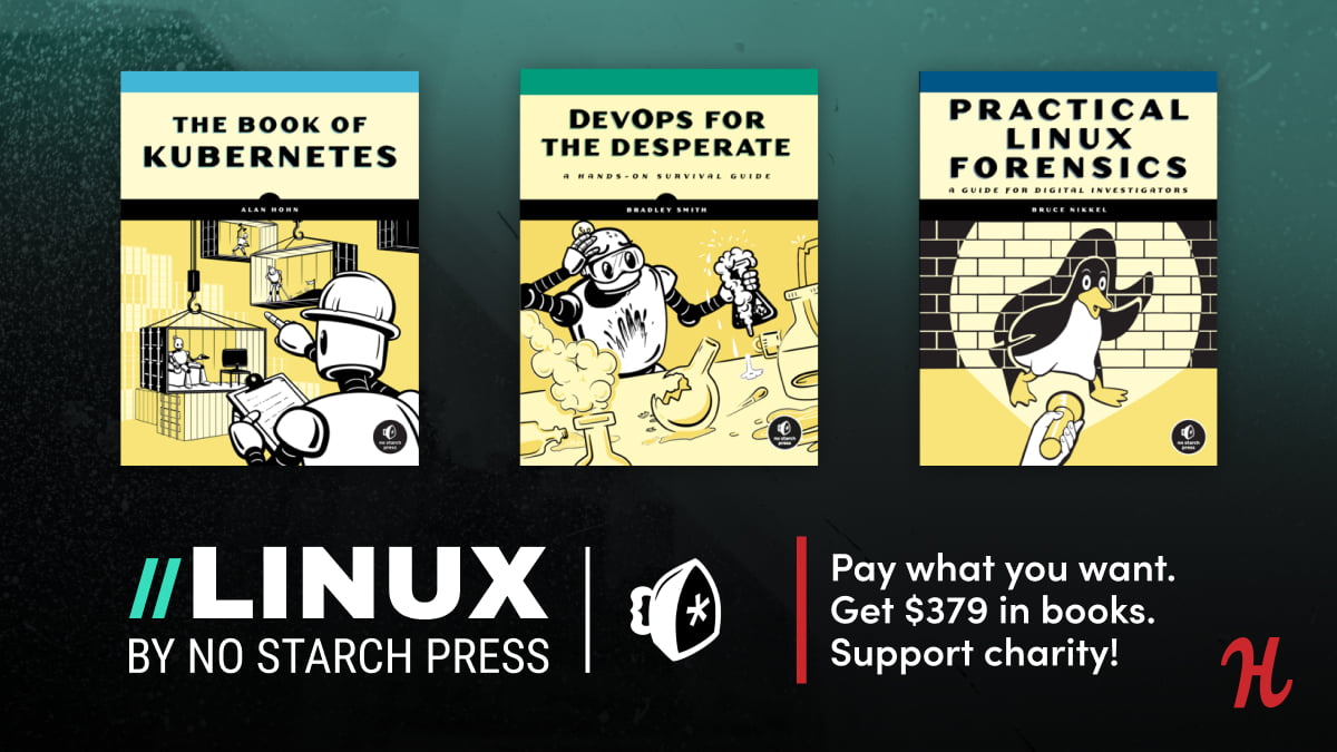 Humble Tech Book Bundle: Linux 2022 by No Starch Press