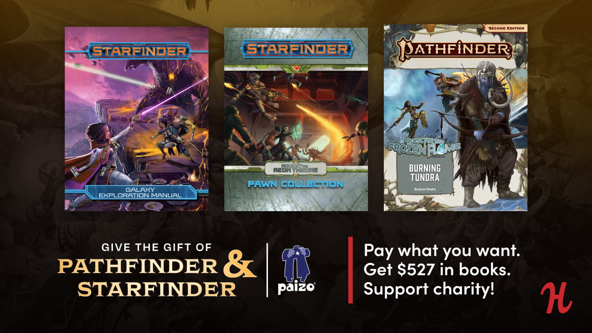 Humble Book Bundle: Give the Gift of Pathfinder and Starfinder by Paizo Bundle