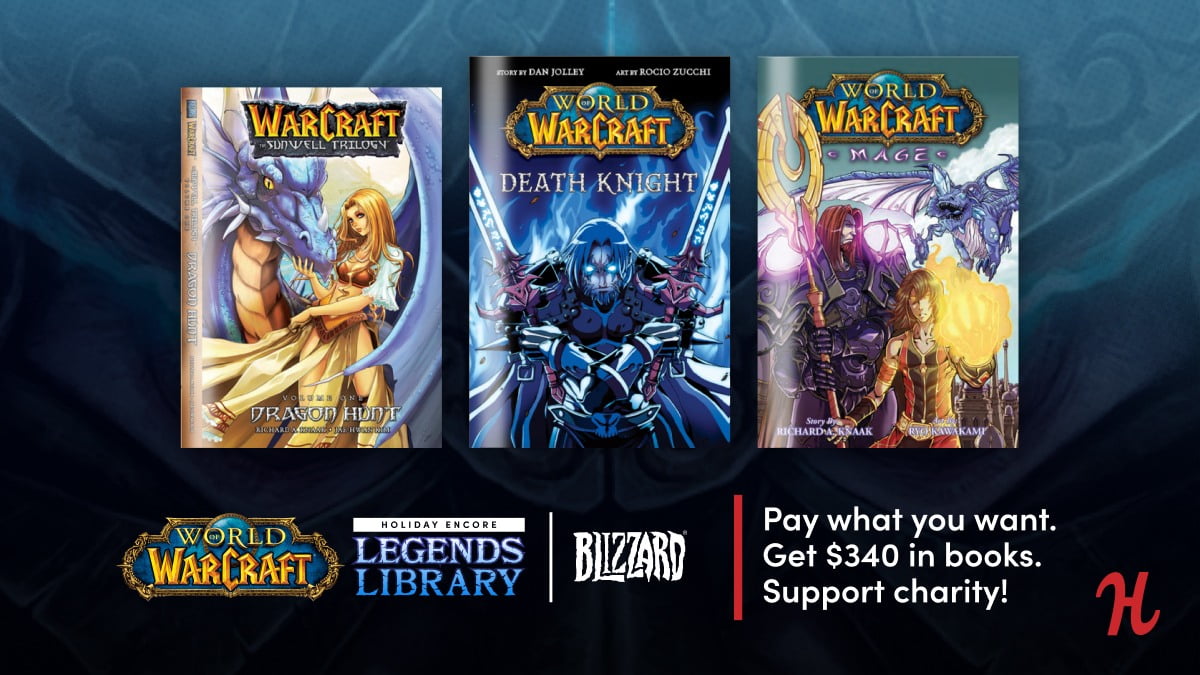 Humble Book Bundle: Holiday Encore : World of Warcraft’s Legends Library by Blizzard Publishing Bundle