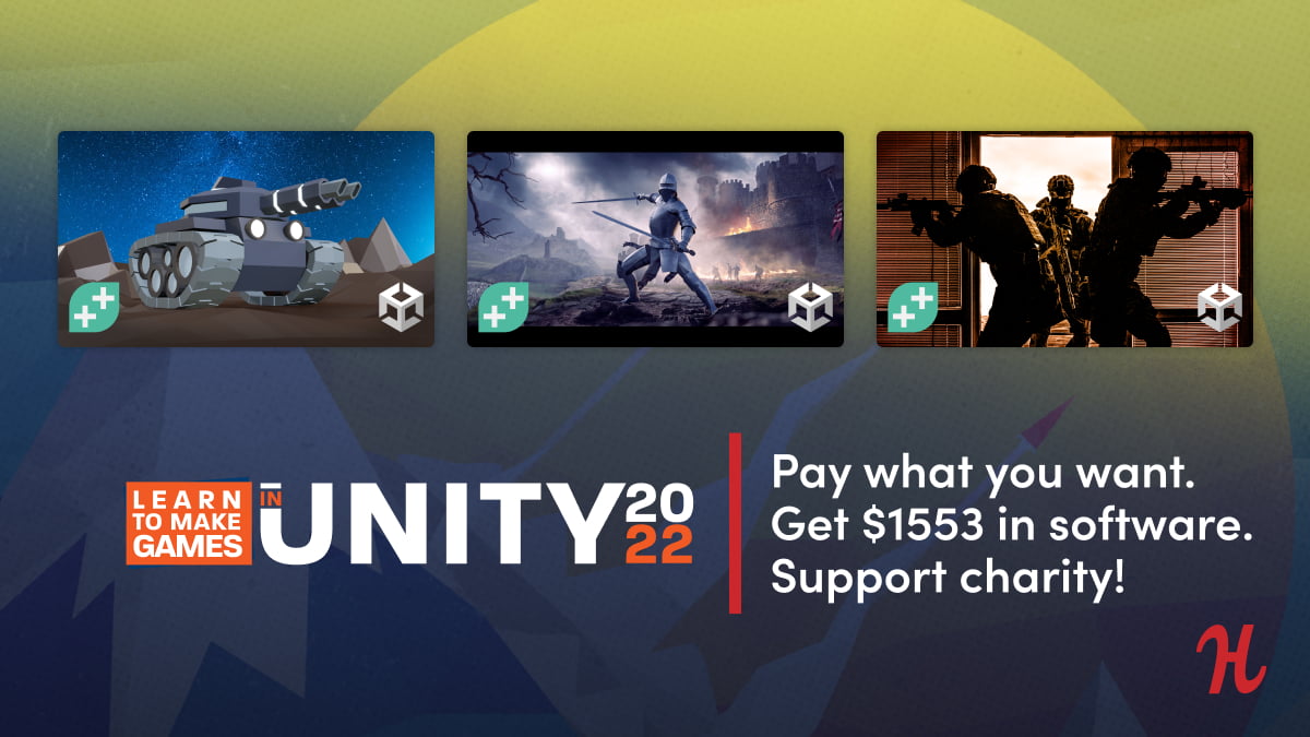 Humble Software Bundle: Learn to Make Games in Unity 2022 Bundle
