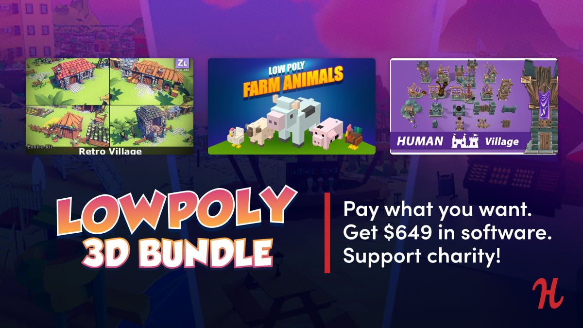 Humble Software Bundle: Low Poly 3D Bundle