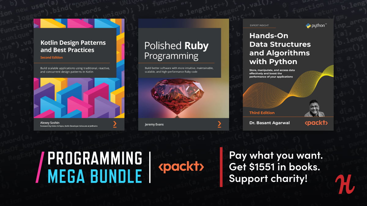 Humble Book Bundle: Programming Mega Bundle by Packt Bundle