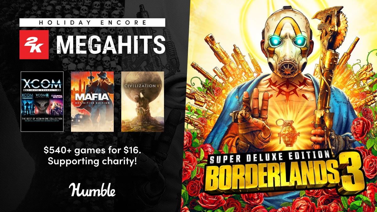 Humble Game Bundle: 2K Megahits – Holiday Encore Bundle