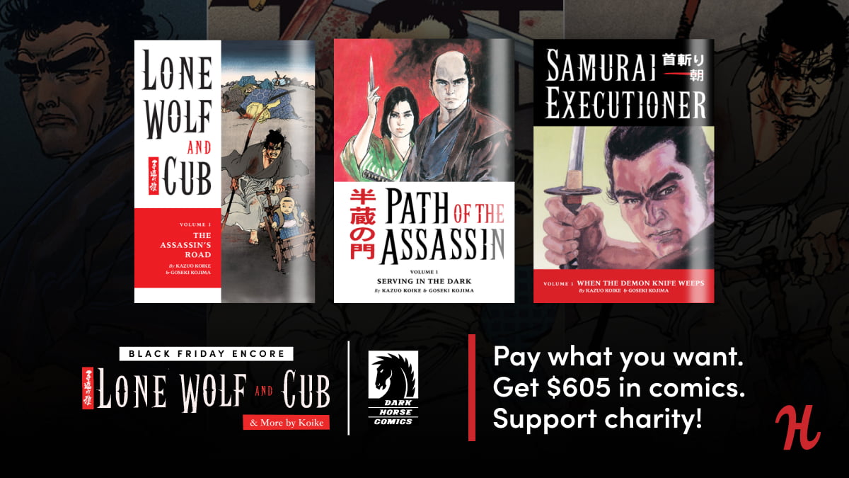 Humble Book Bundle: Black Friday Encore: Lone Wolf and Cub and More by Koike from Dark Horse Bundle