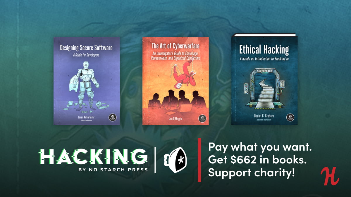 Humble Book Bundle: Hacking by No Starch Press Bundle