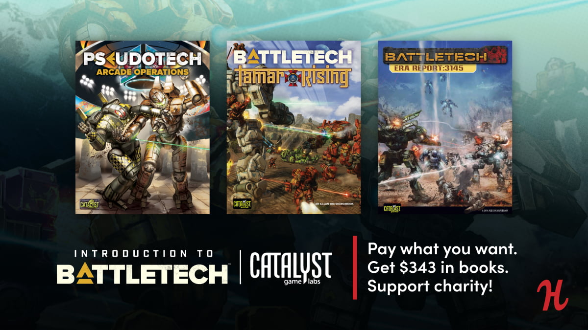 Humble Book Bundle: Introduction to Battletech by Catalyst Game Labs Bundle