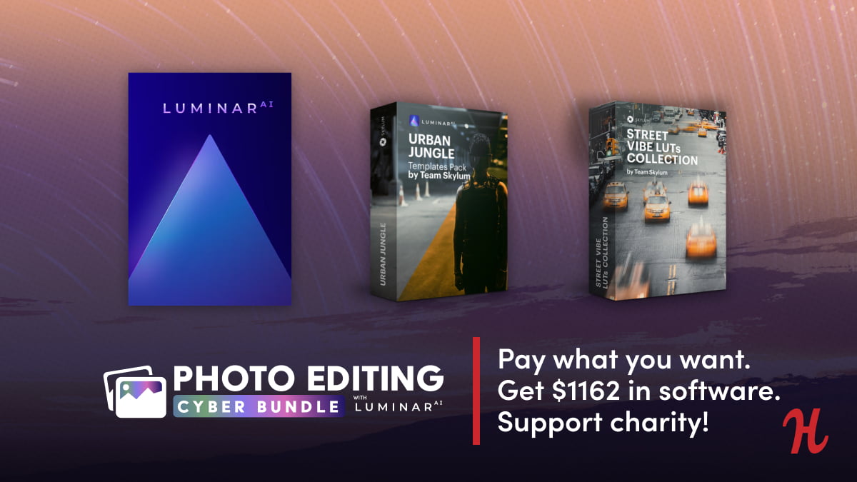 Humble Software Bundle: Photo Editing Cyber Bundle with Luminar AI