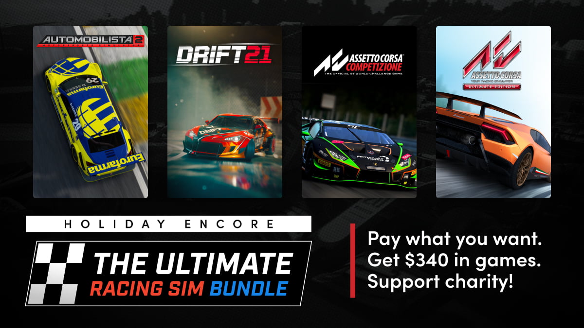 Humble Game Bundle: The Ultimate Racing Sim Bundle – Holiday Encore
