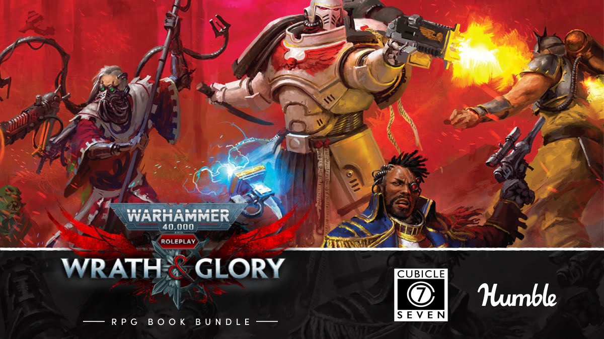 Humble Book Bundle: Warhammer 40.000: Wrath and Glory by Cubicle 7 Bundle