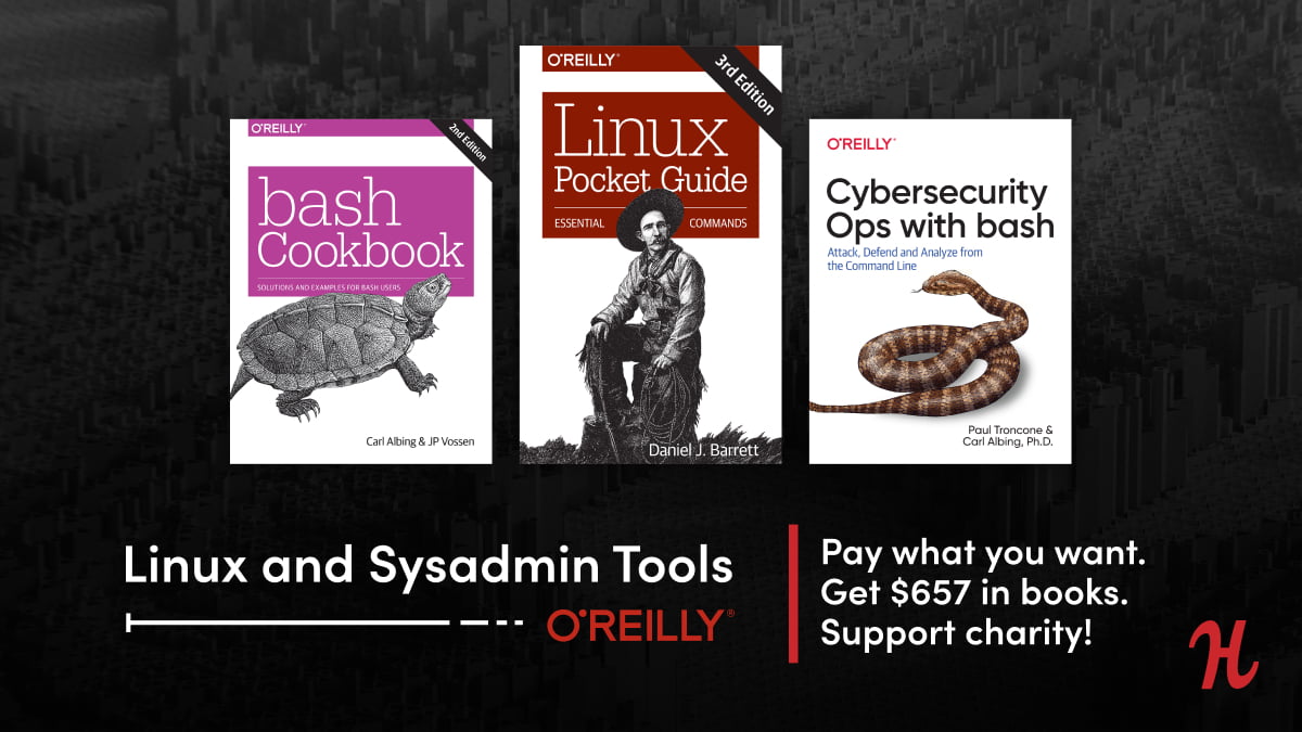 Humble Book Bundle: Linux and Sysadmin Tools by O’Reilly Bundle
