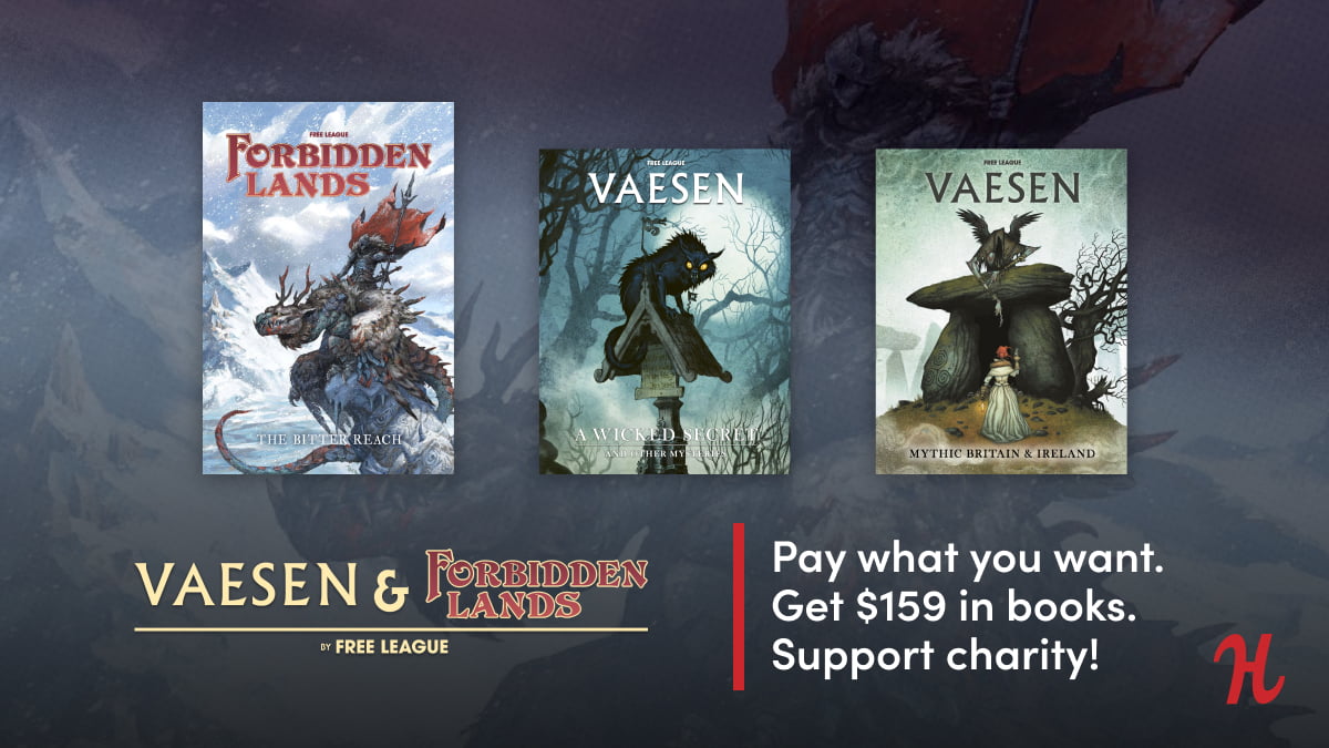 Humble Book Bundle: Vaesen and Forbidden Lands by Free League Bundle