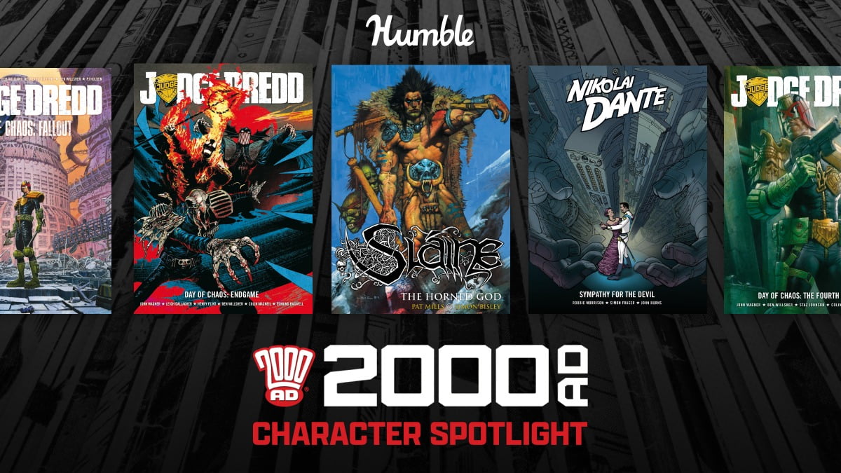 Humble Book Bundle: 2000 AD Characters Spotlight by Rebellion Bundle