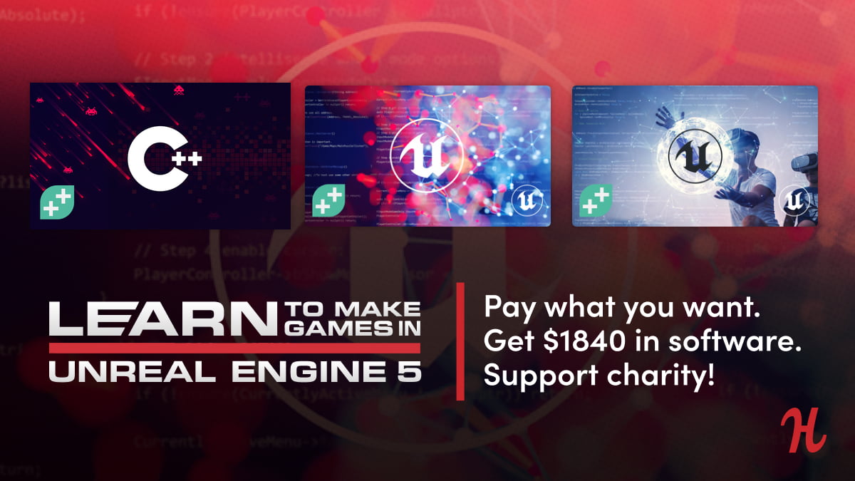 Humble Software Bundle: Learn to Make Games in Unreal Engine 5 Bundle