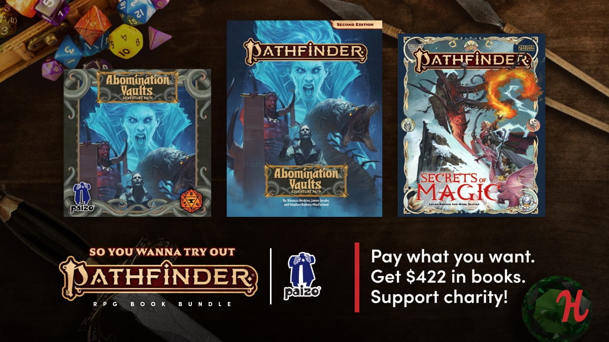 Humble Book Bundle: So You Wanna Try Out Pathfinder by Paizo Bundle