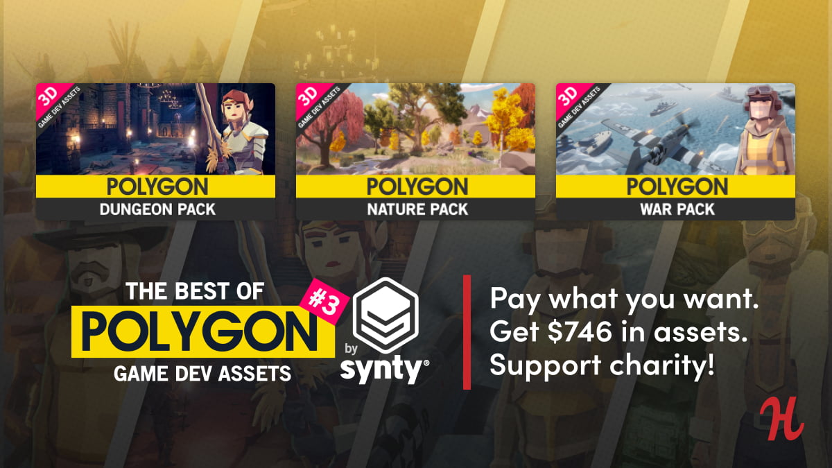 Humble Software Bundle: Synty’s Polygon Game Dev Assets Bundle 3